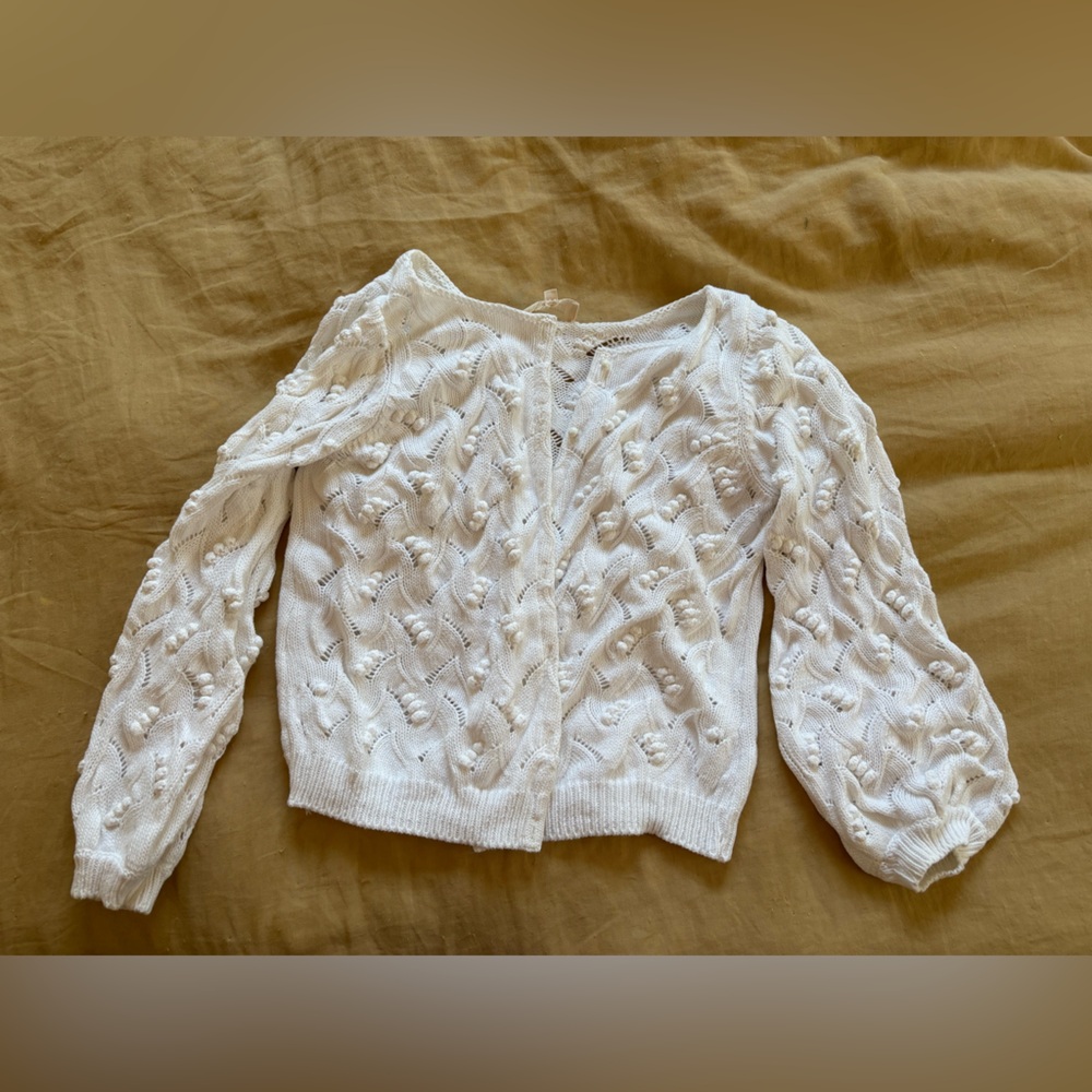Sézane Marthe Jumper in Ecru (Size S) - Picture 3 of 9